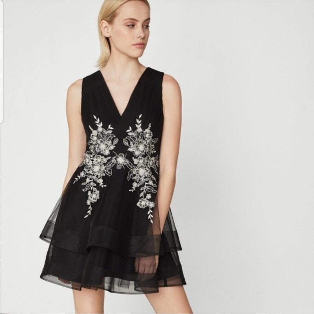 Bcbgmaxazia black evening dress